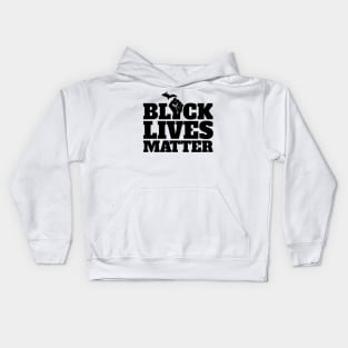Black Lives Matter - Michigan Revolution 2 Kids Hoodie